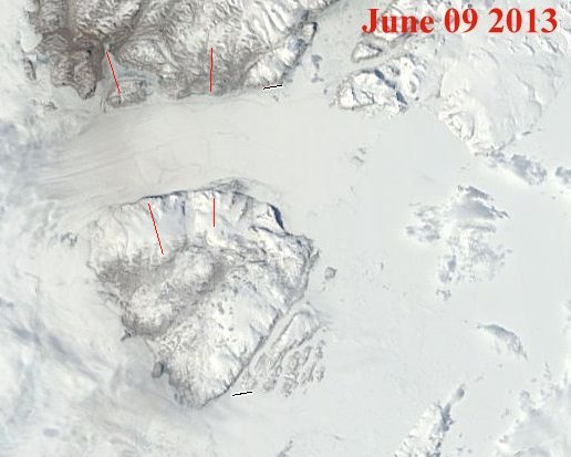 Glacier Changes In NE Greenland